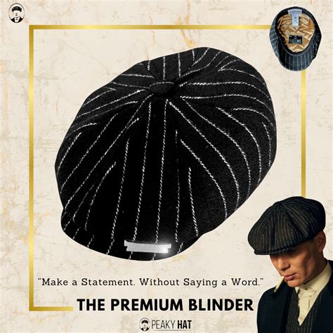 peaky blinder hats|The Premium Blinder – Peaky Hat